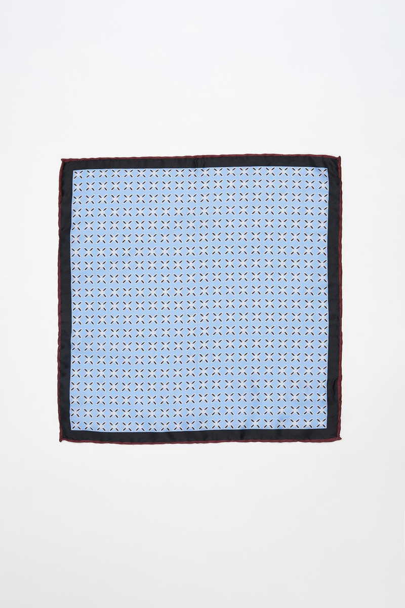 Nyomtatott mintás  Díszzsebkendő