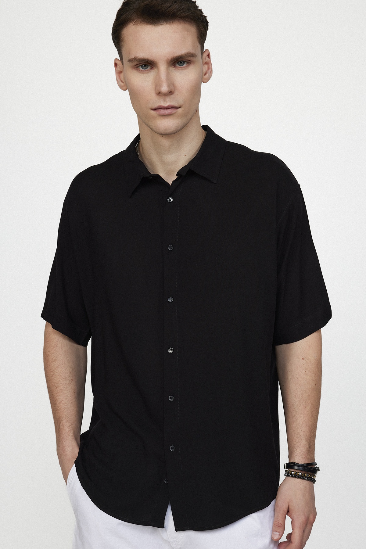 Plain Black Shirt
