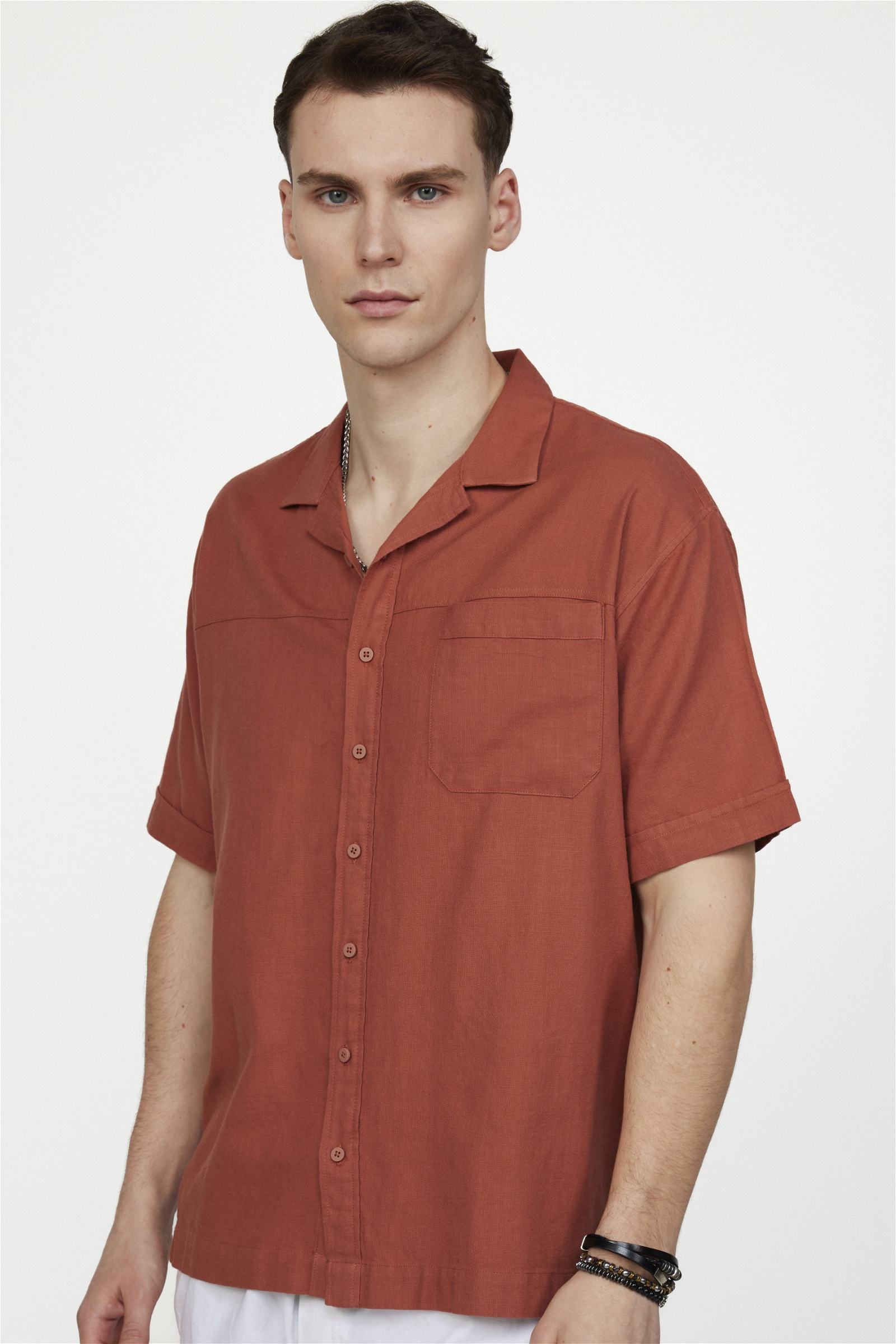 Plain Cinnamon Shirt