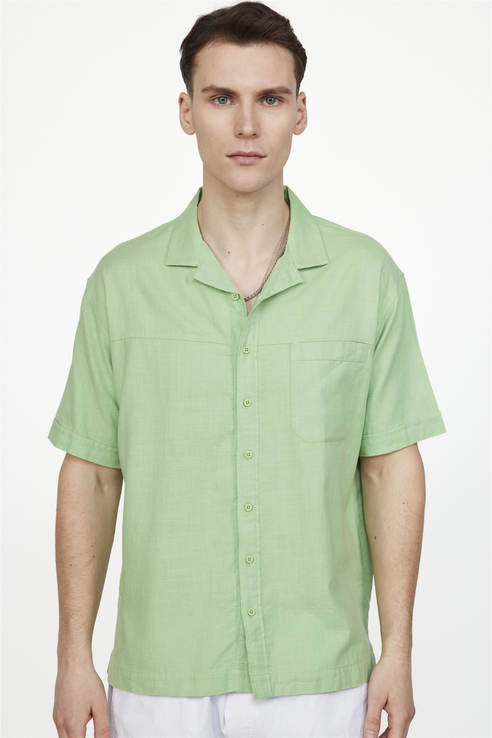 Plain Green Shirt