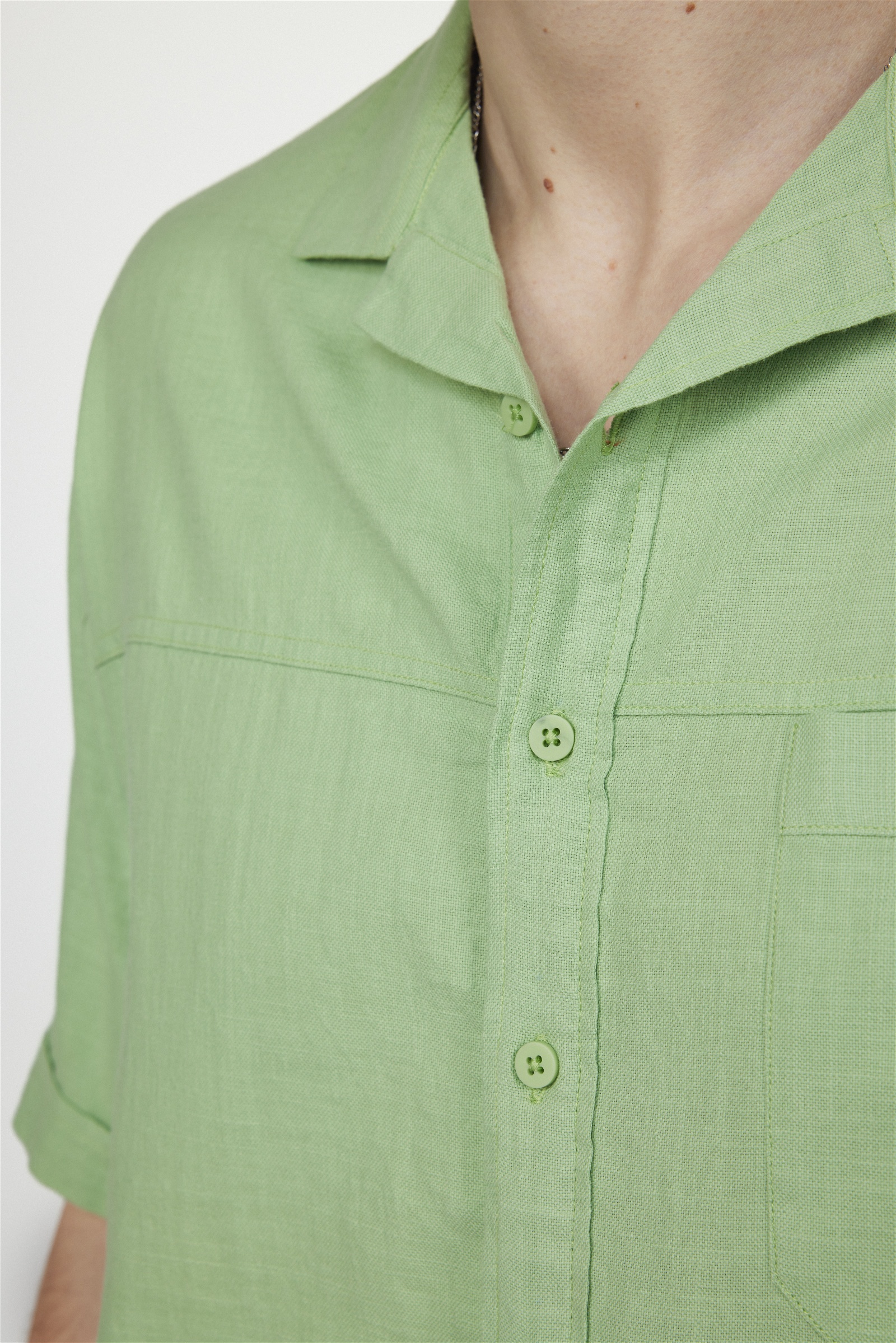 Plain Green Shirt