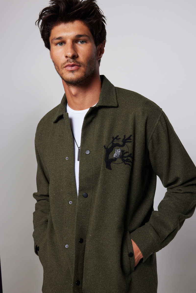 Plain Khaki Shirt