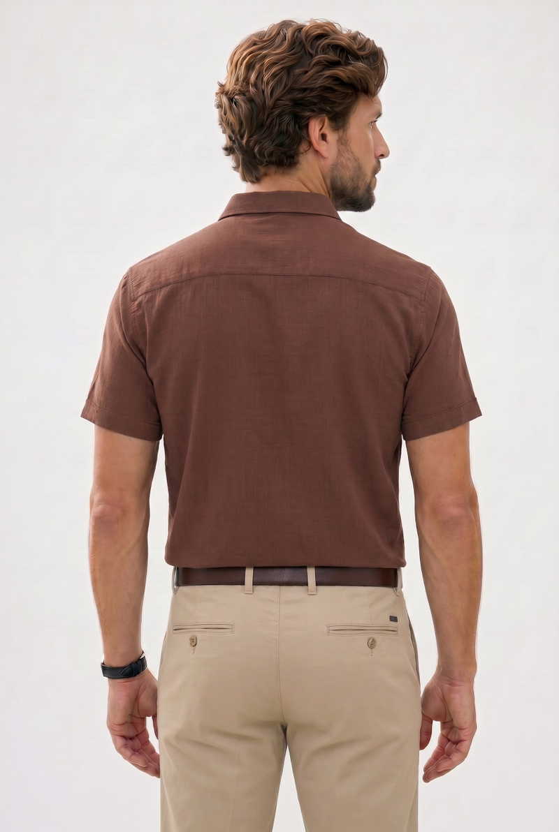 Plain Brown Shirt Plain Brown Shirt