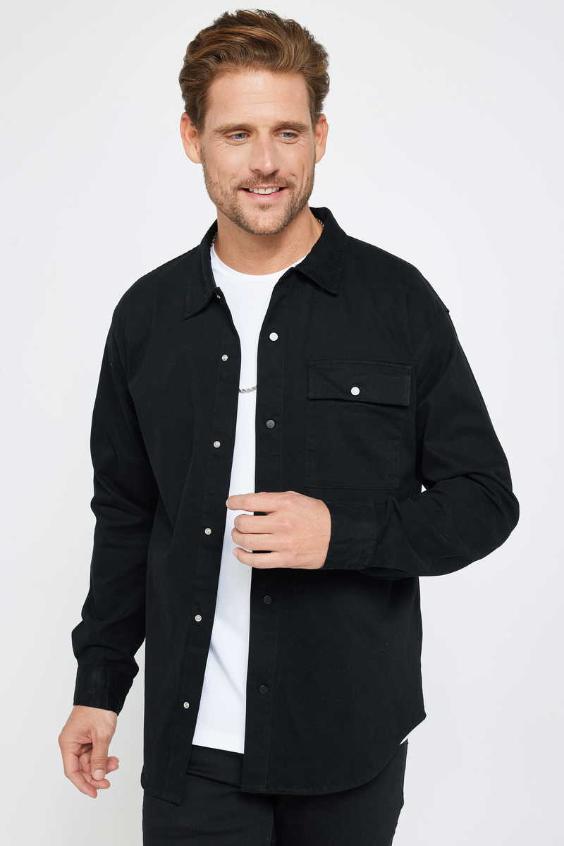 Plain Black Shirt Plain Black Shirt