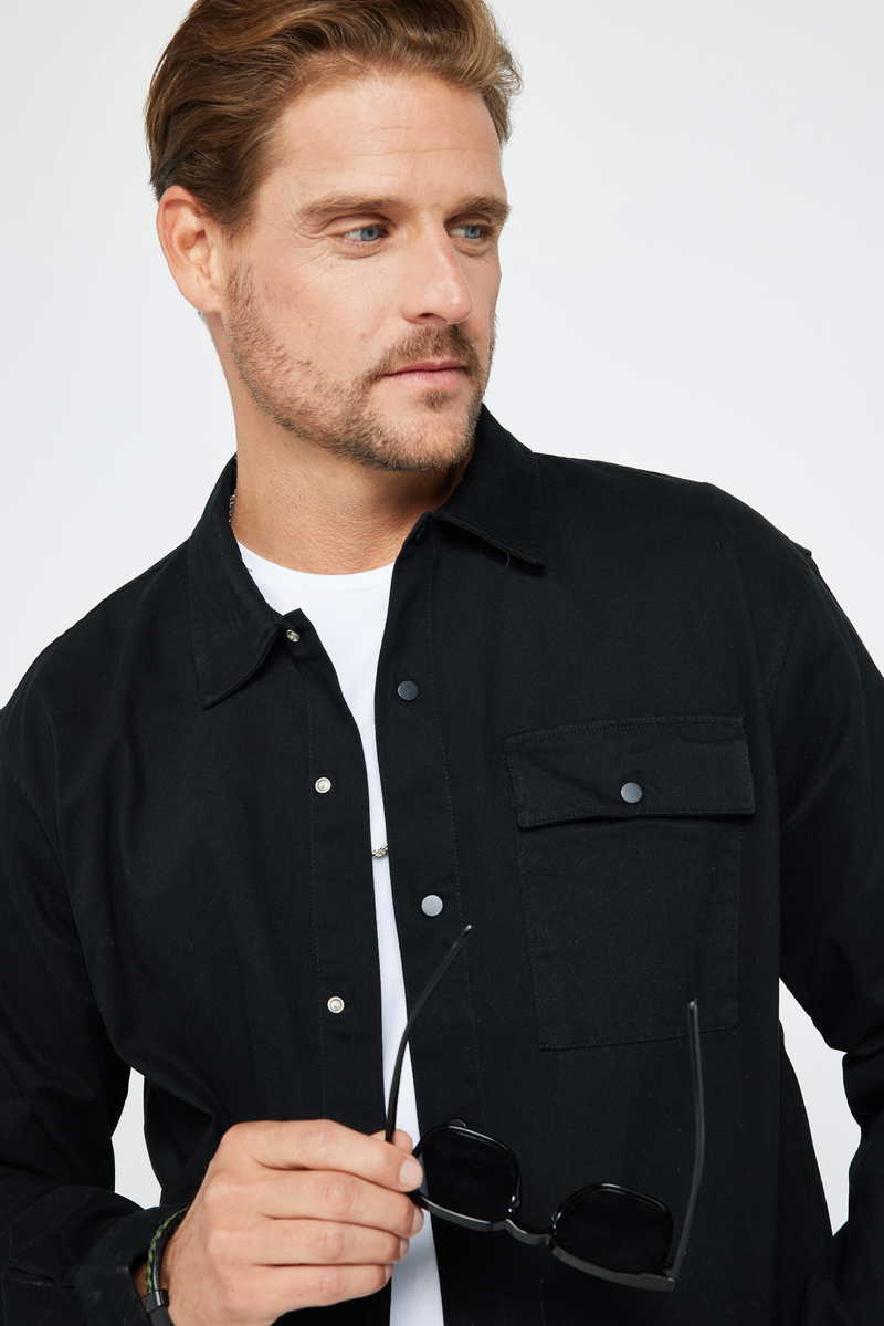 Plain Black Shirt Plain Black Shirt