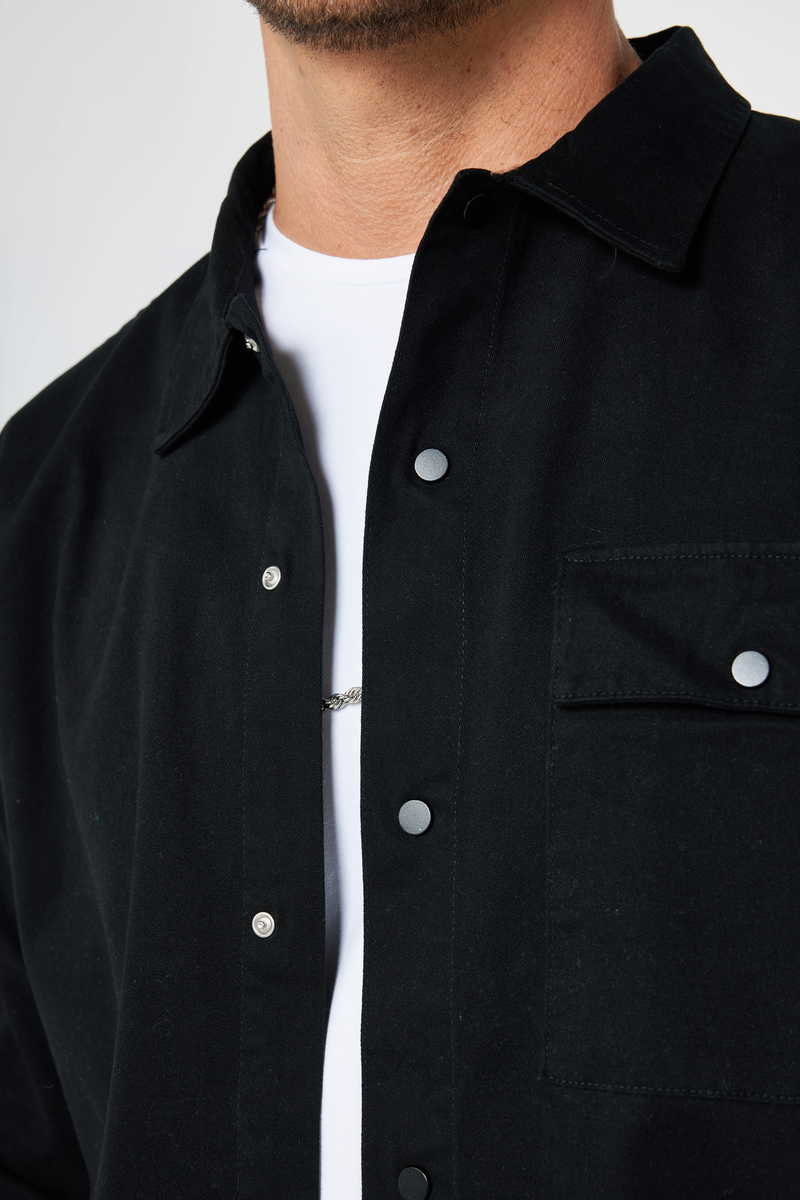 Plain Black Shirt Plain Black Shirt