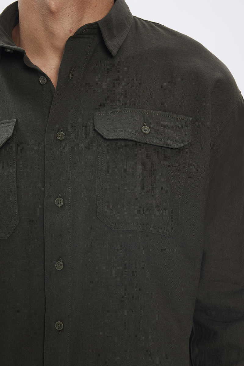 Plain Khaki Shirt