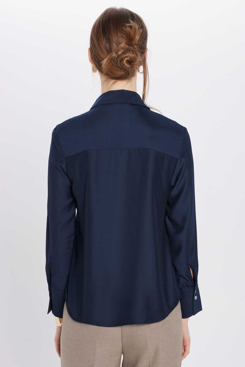 Plain Navy Blue Shirt Plain Navy Blue Shirt