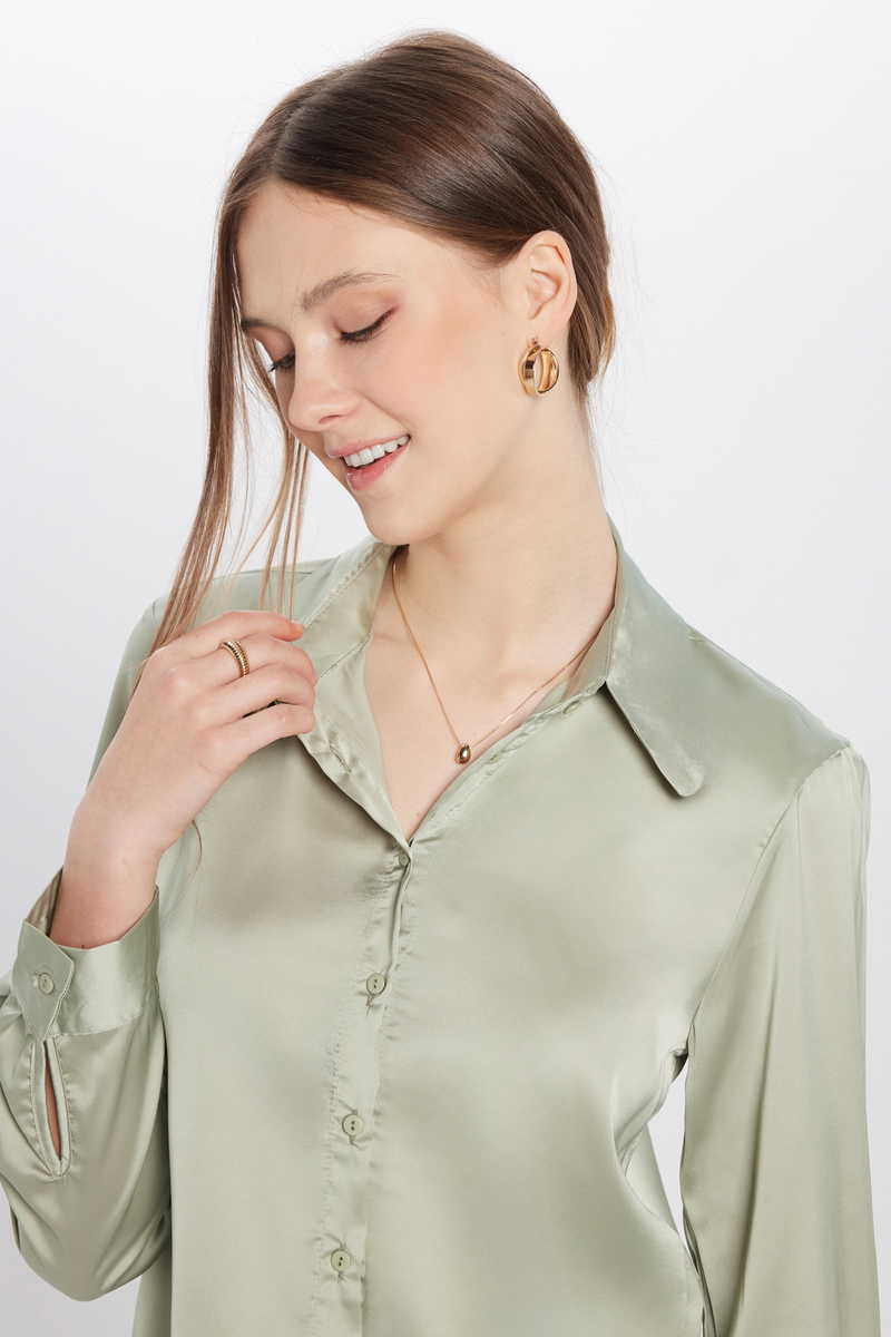 Plain Green Shirt