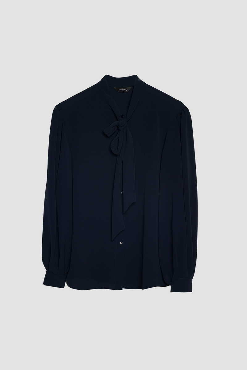 Plain Navy Blue Shirt