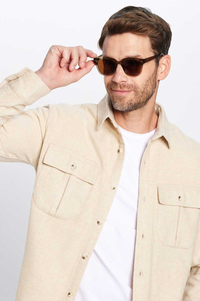 Plain Ecru Shirt