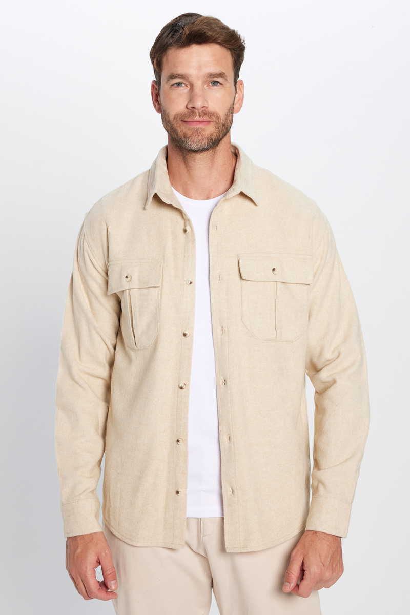 Plain Ecru Shirt