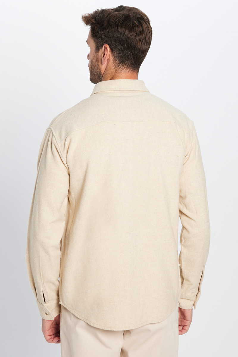 Plain Ecru Shirt Plain Ecru Shirt