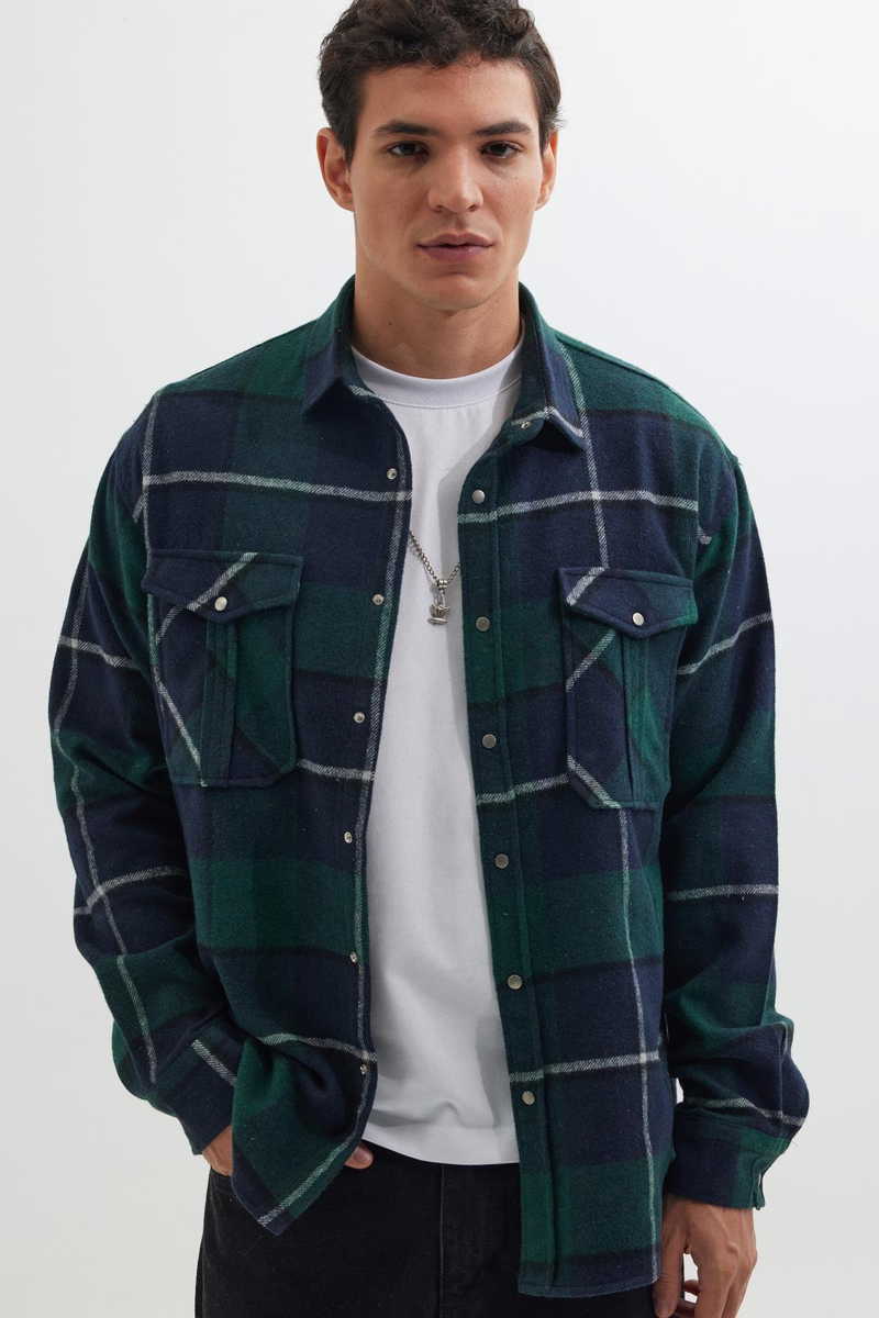 Checked  Shirt