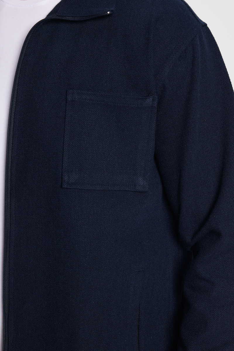 Plain Navy Blue Shirt