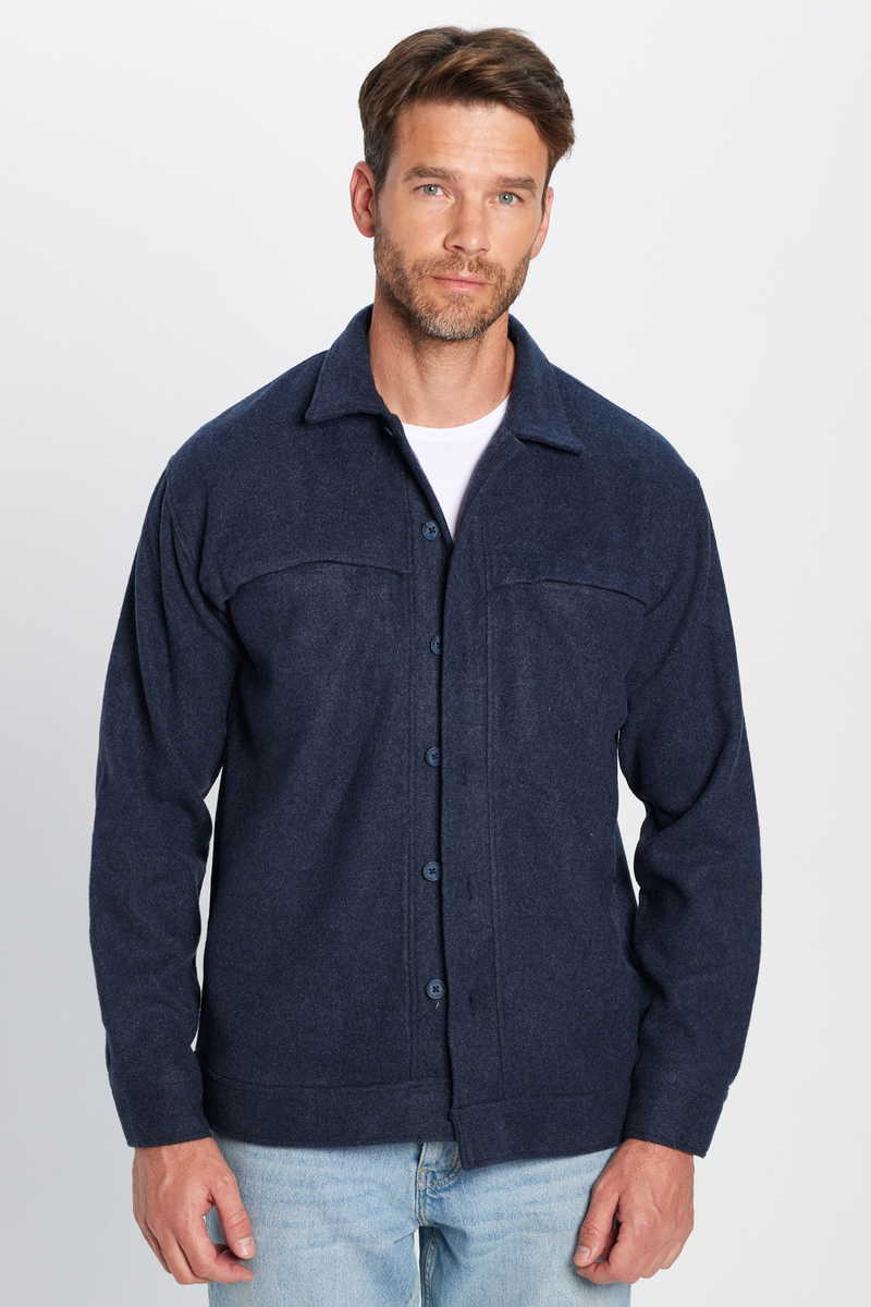 Plain Indigo Shirt