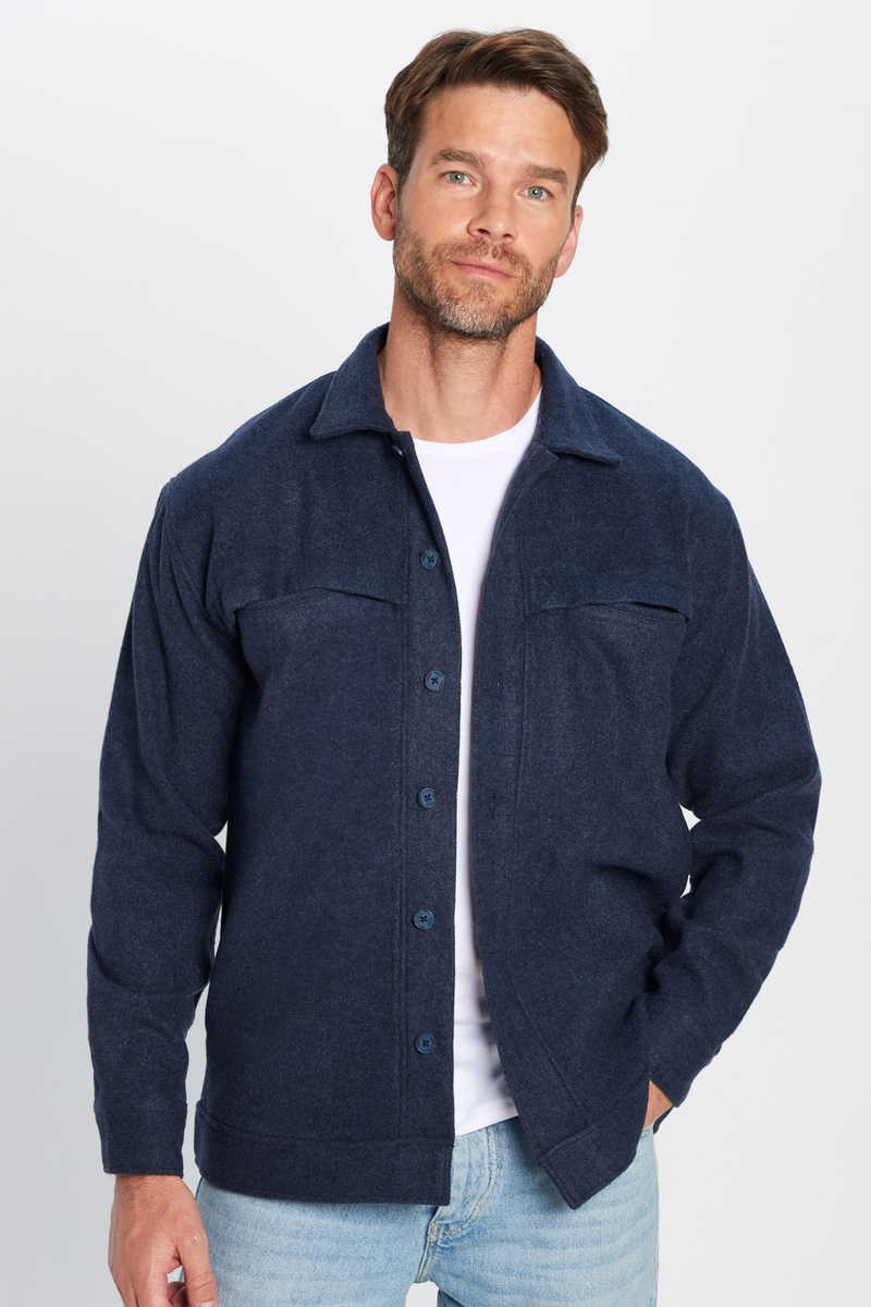Plain Indigo Shirt