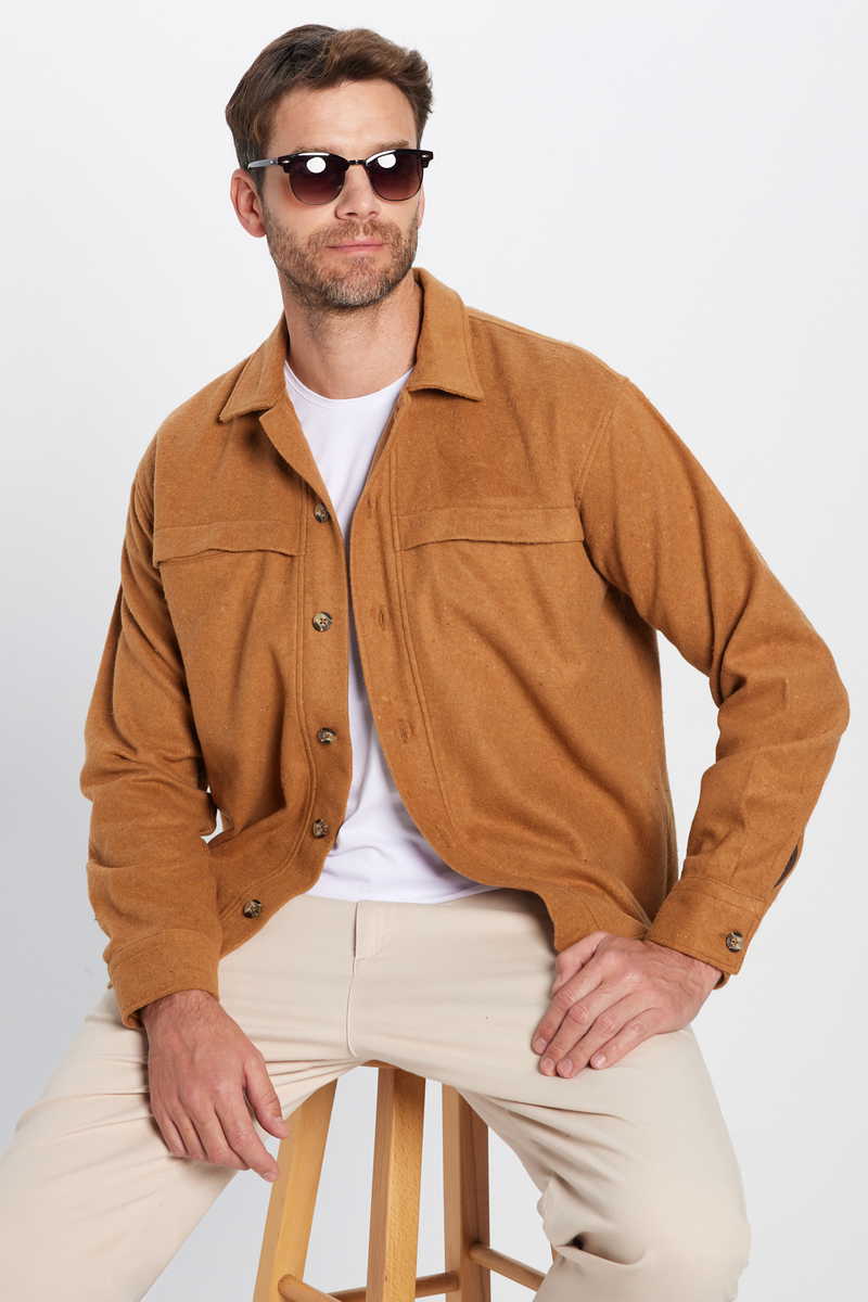 Plain Brown Shirt