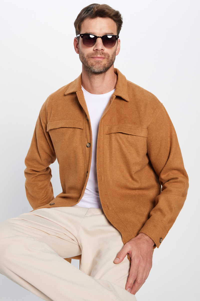 Plain Brown Shirt