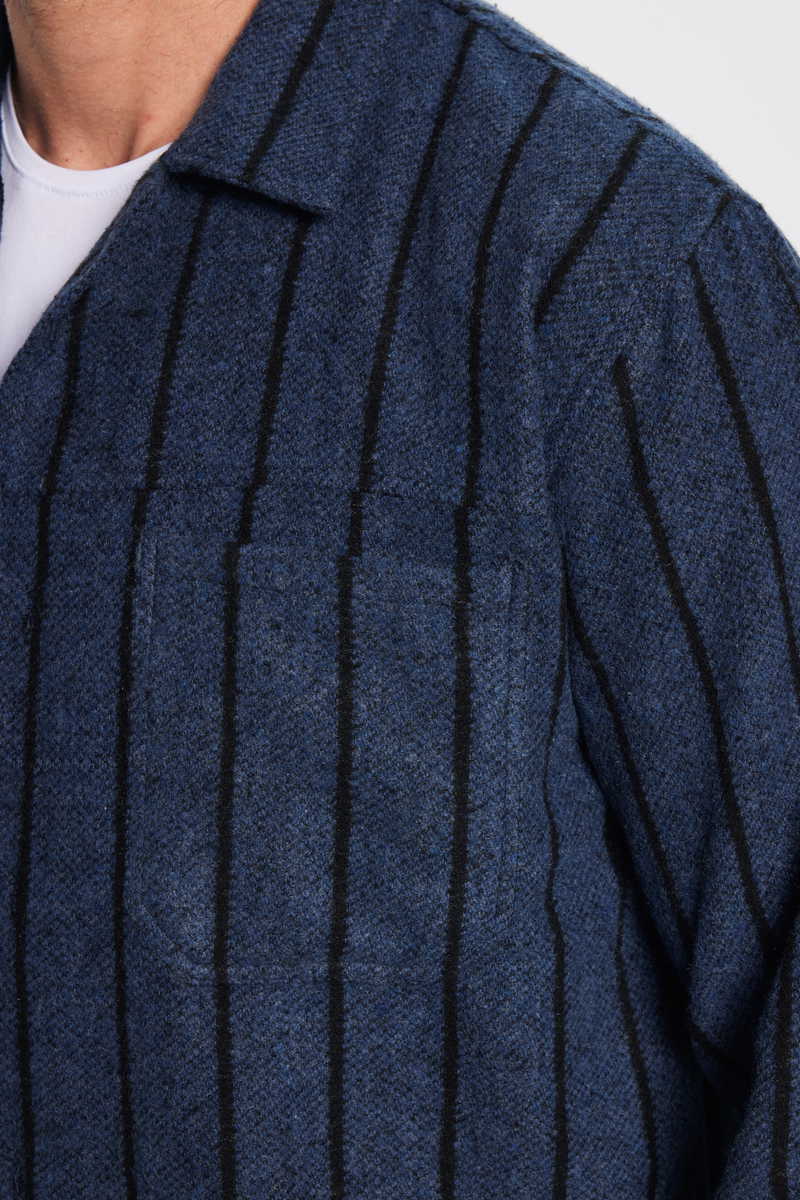 Striped Indigo Shirt