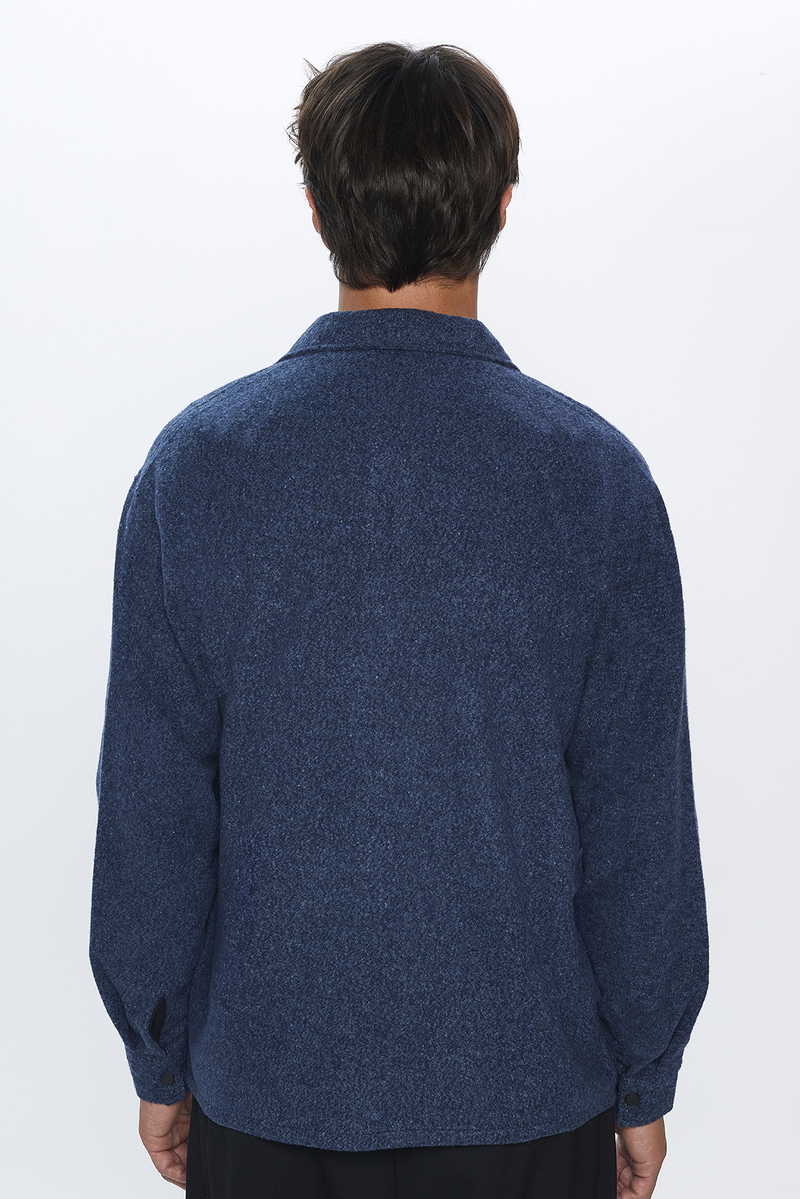 Plain Indigo Shirt