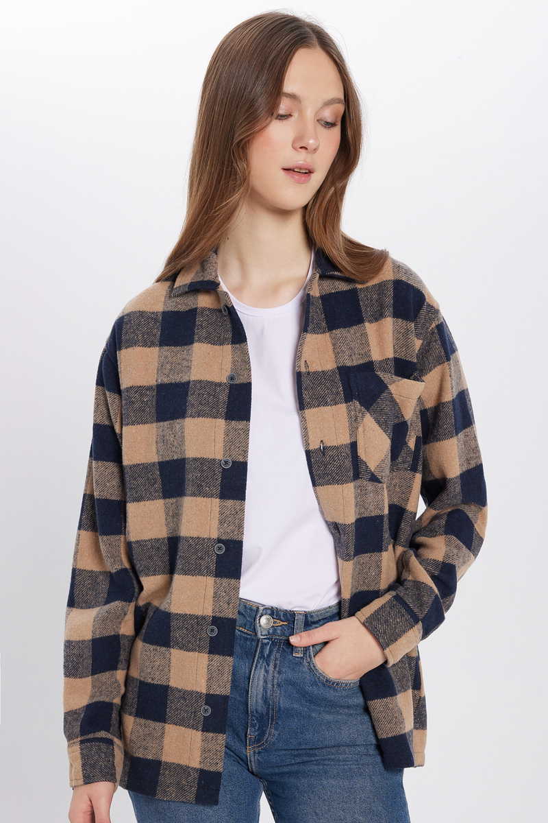 Checked  Shirt