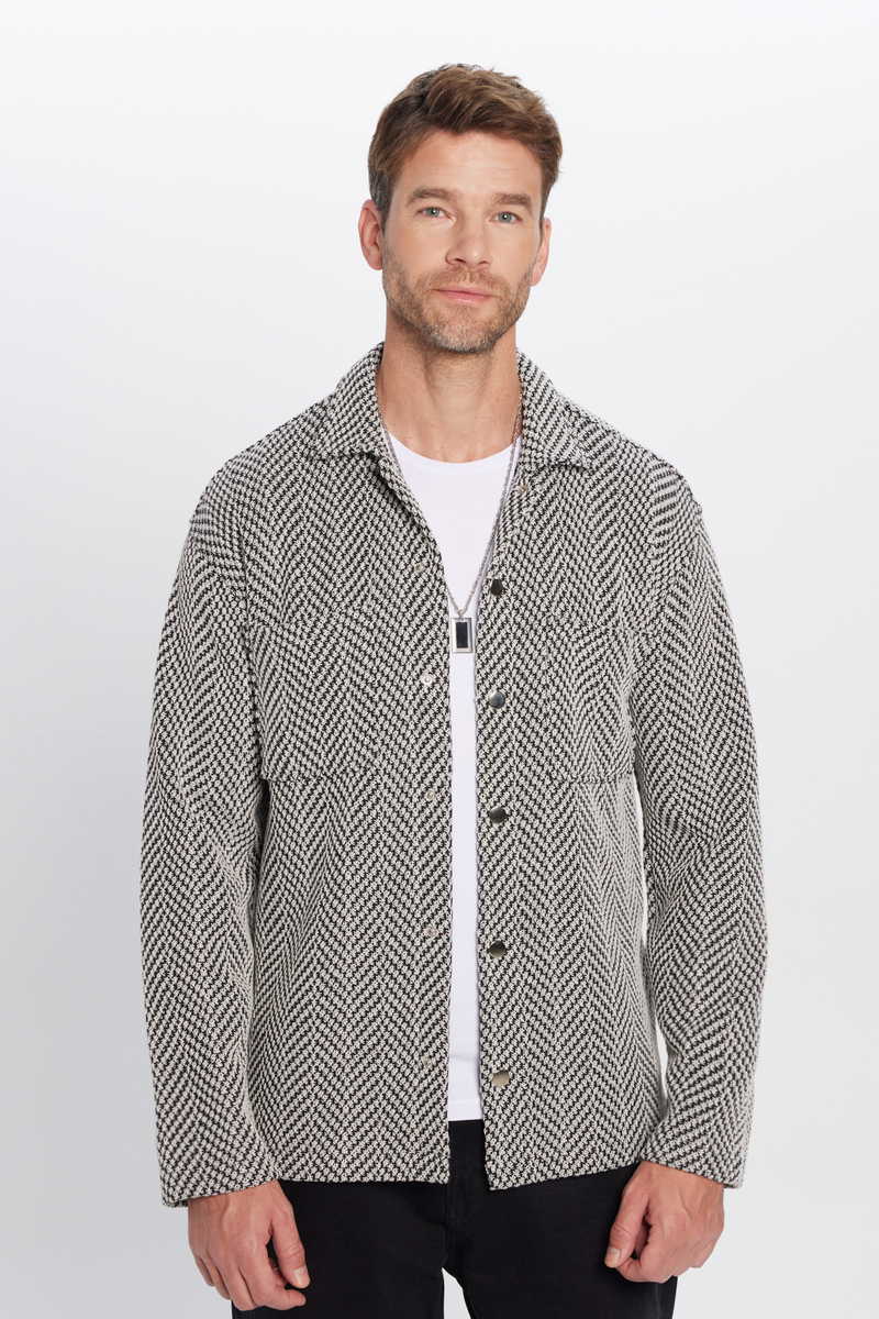 Knitted Black Shirt Knitted Black Shirt