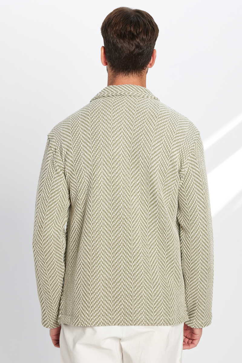 Knitted Khaki Shirt Knitted Khaki Shirt