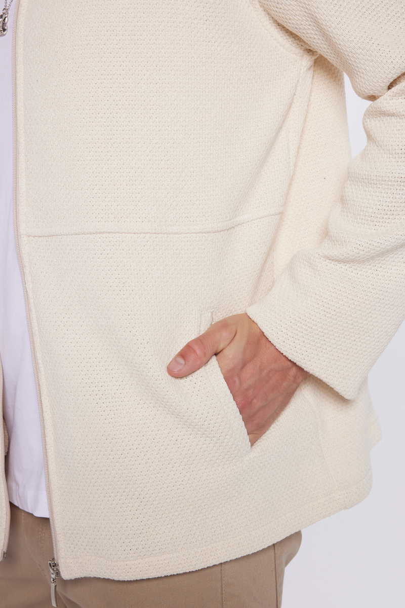 Knitted Ecru Shirt Knitted Ecru Shirt