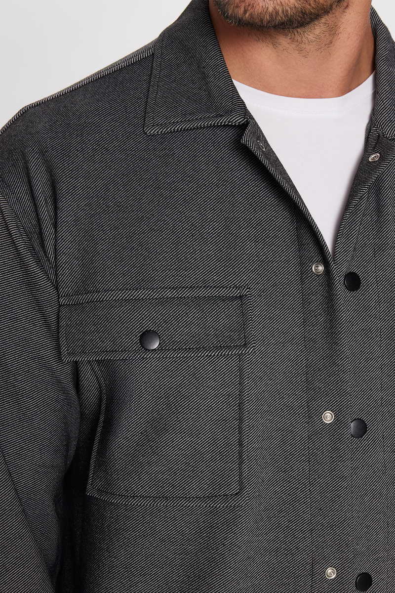 Knitted Black Shirt Knitted Black Shirt