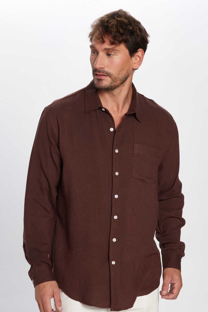 Plain Brown Shirt Plain Brown Shirt