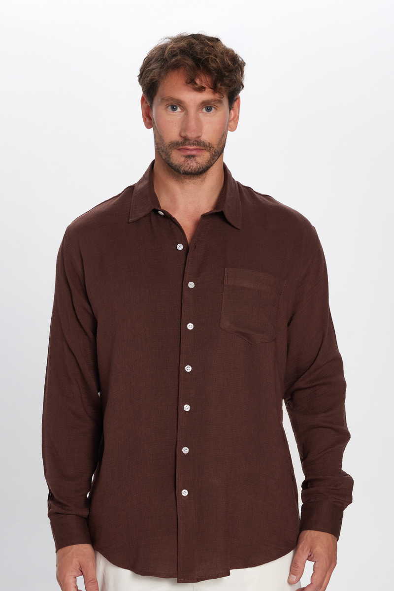 Plain Brown Shirt Plain Brown Shirt