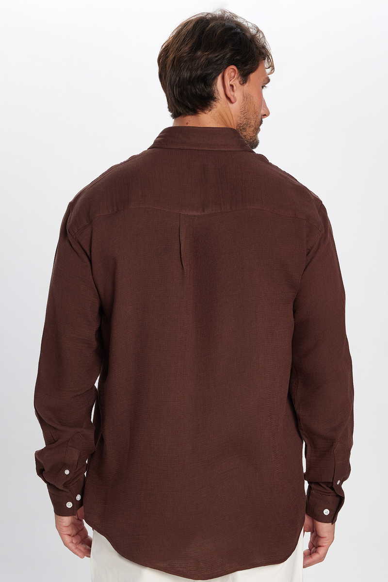Plain Brown Shirt Plain Brown Shirt