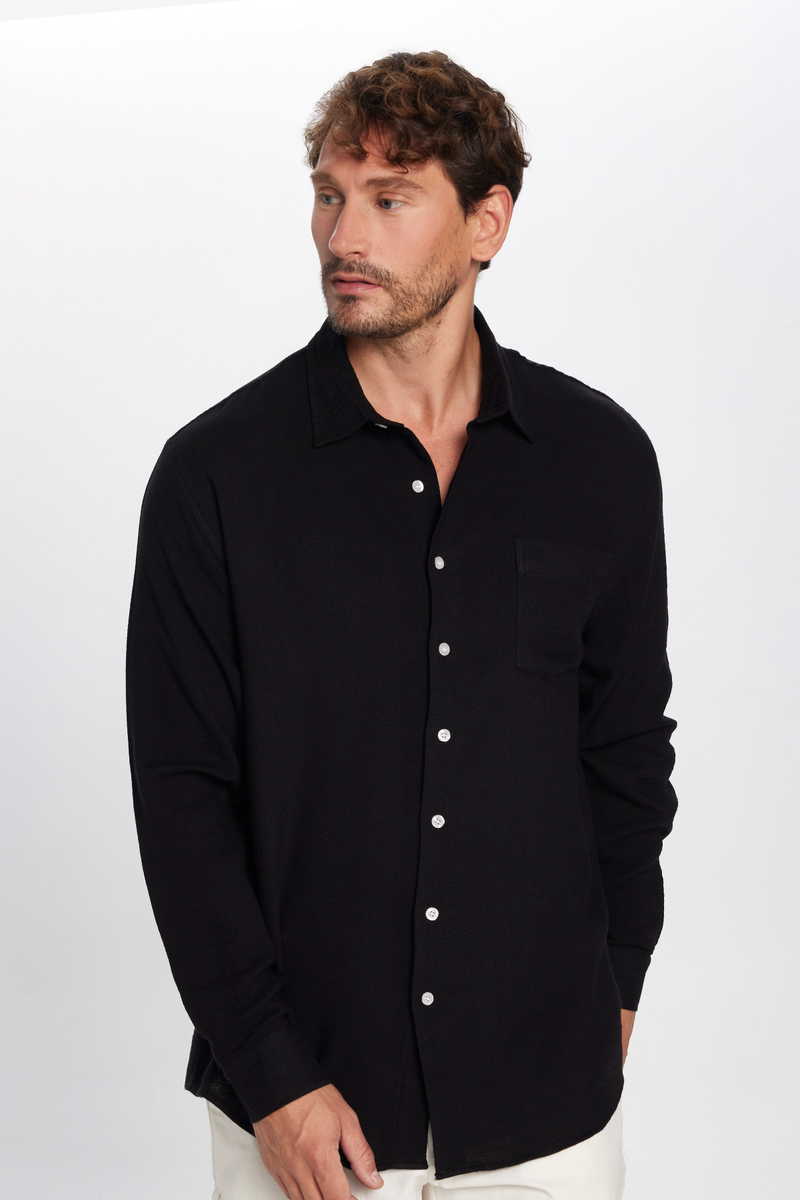 Plain Black Shirt Plain Black Shirt