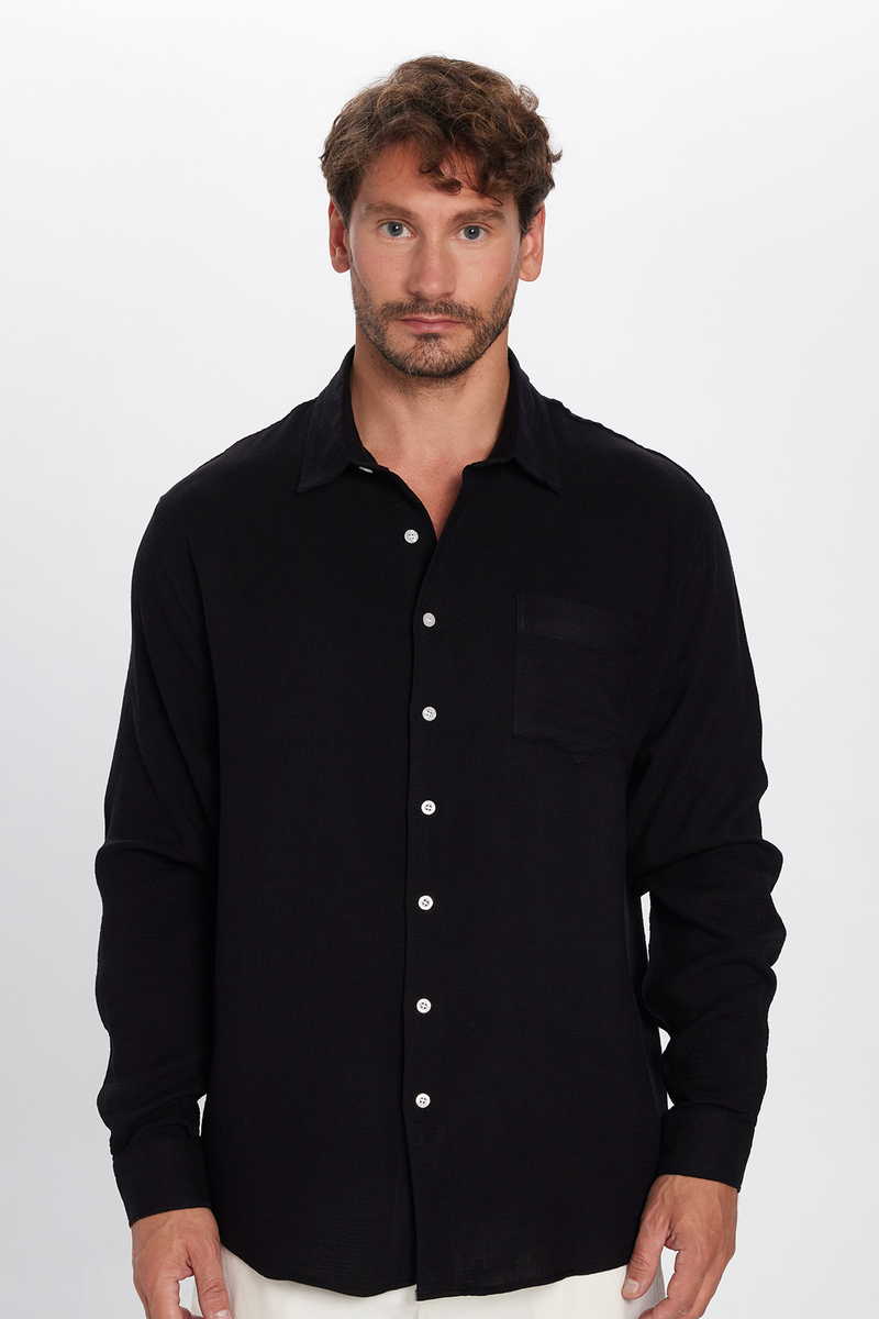 Plain Black Shirt Plain Black Shirt