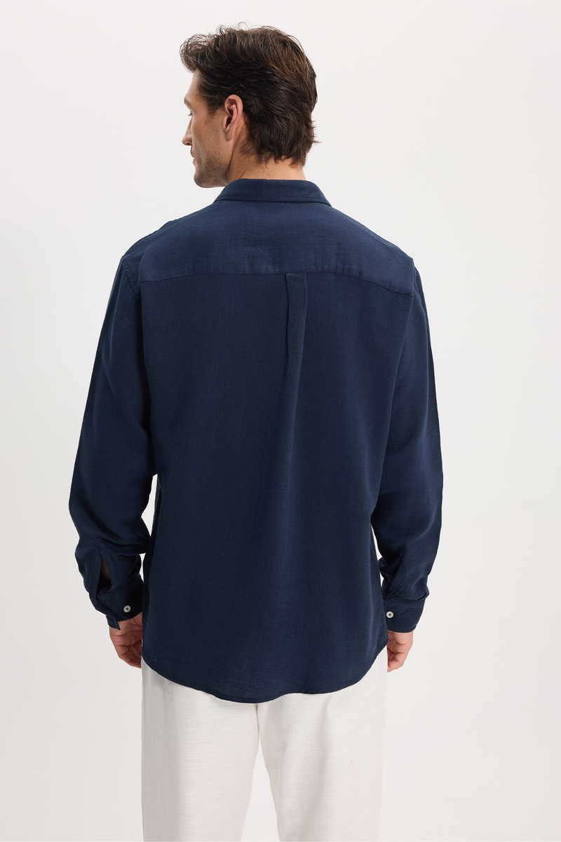 Plain Navy Blue Shirt Plain Navy Blue Shirt