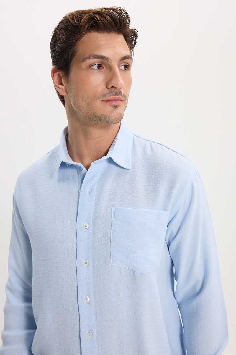 Plain Blue Shirt Plain Blue Shirt