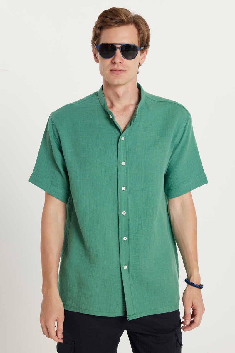 Plain Green Shirt