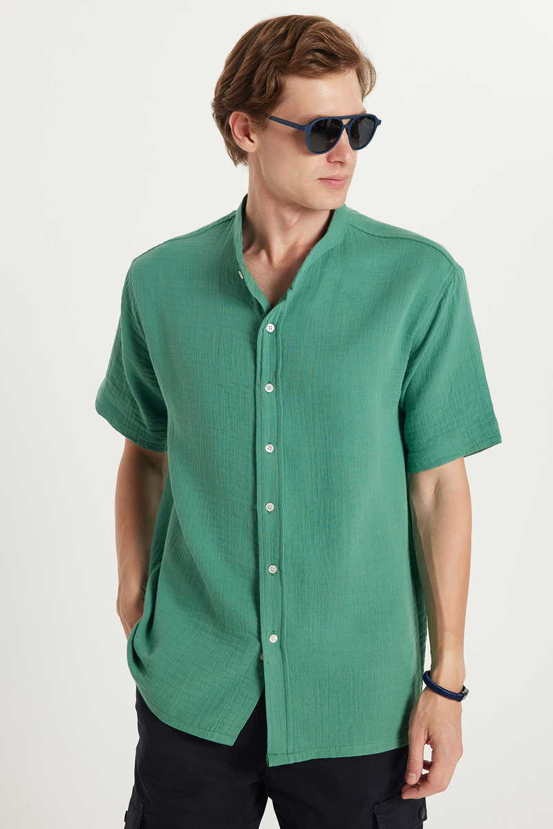 Plain Green Shirt