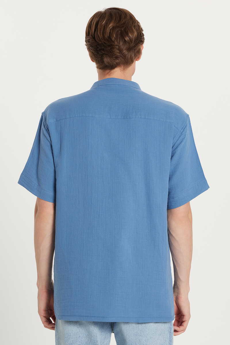 Plain Indigo Shirt