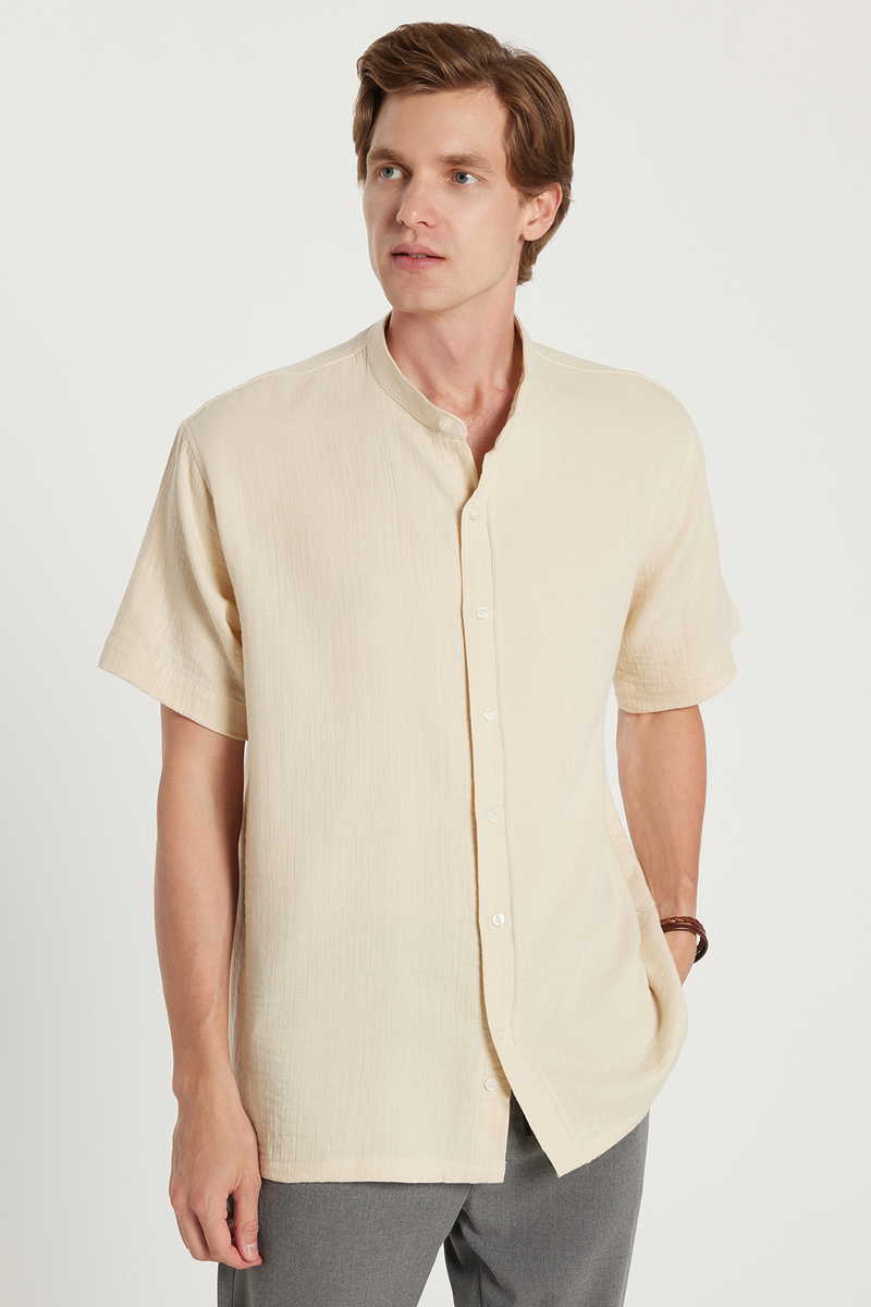 Plain Beige Shirt