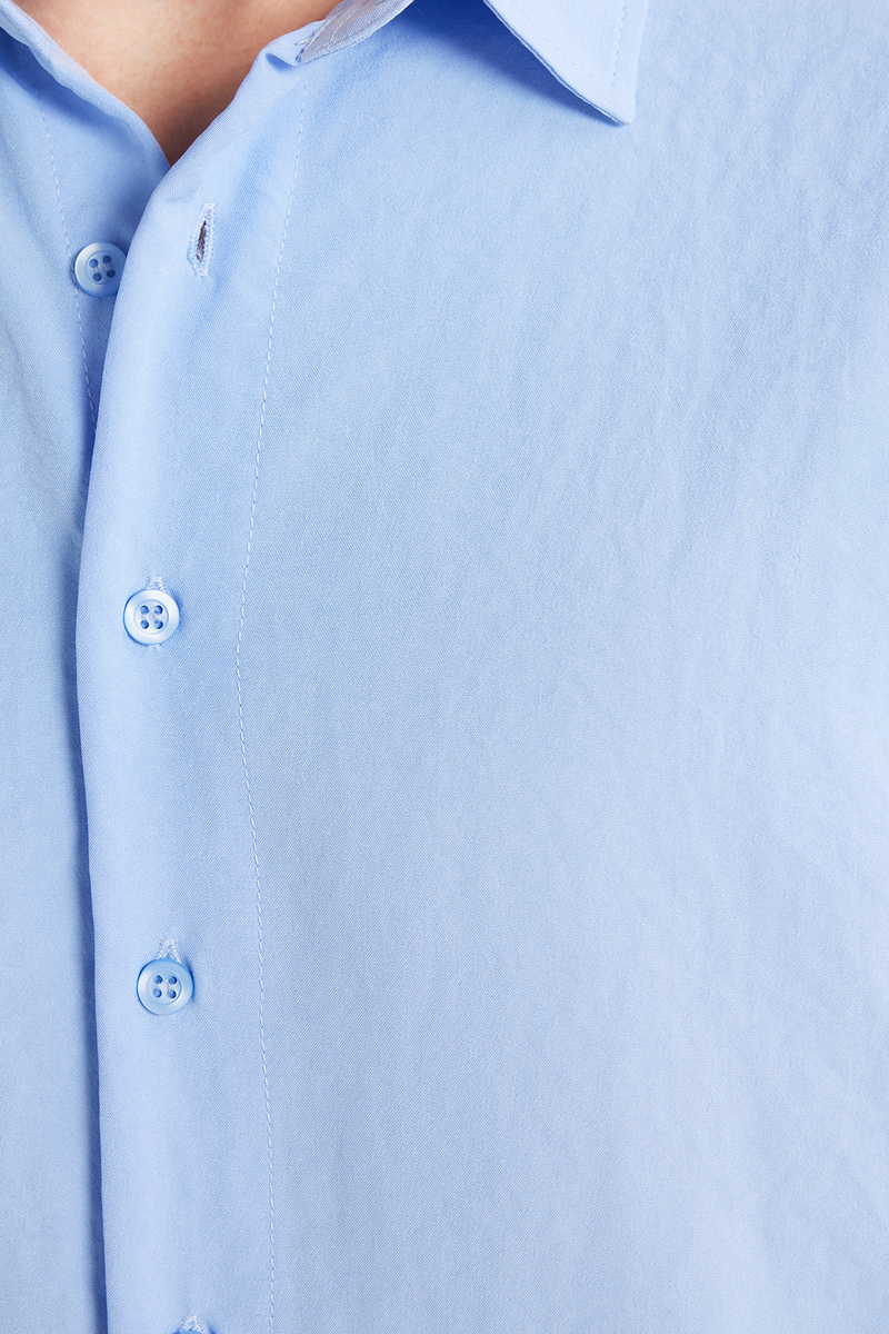 Plain Blue Shirt