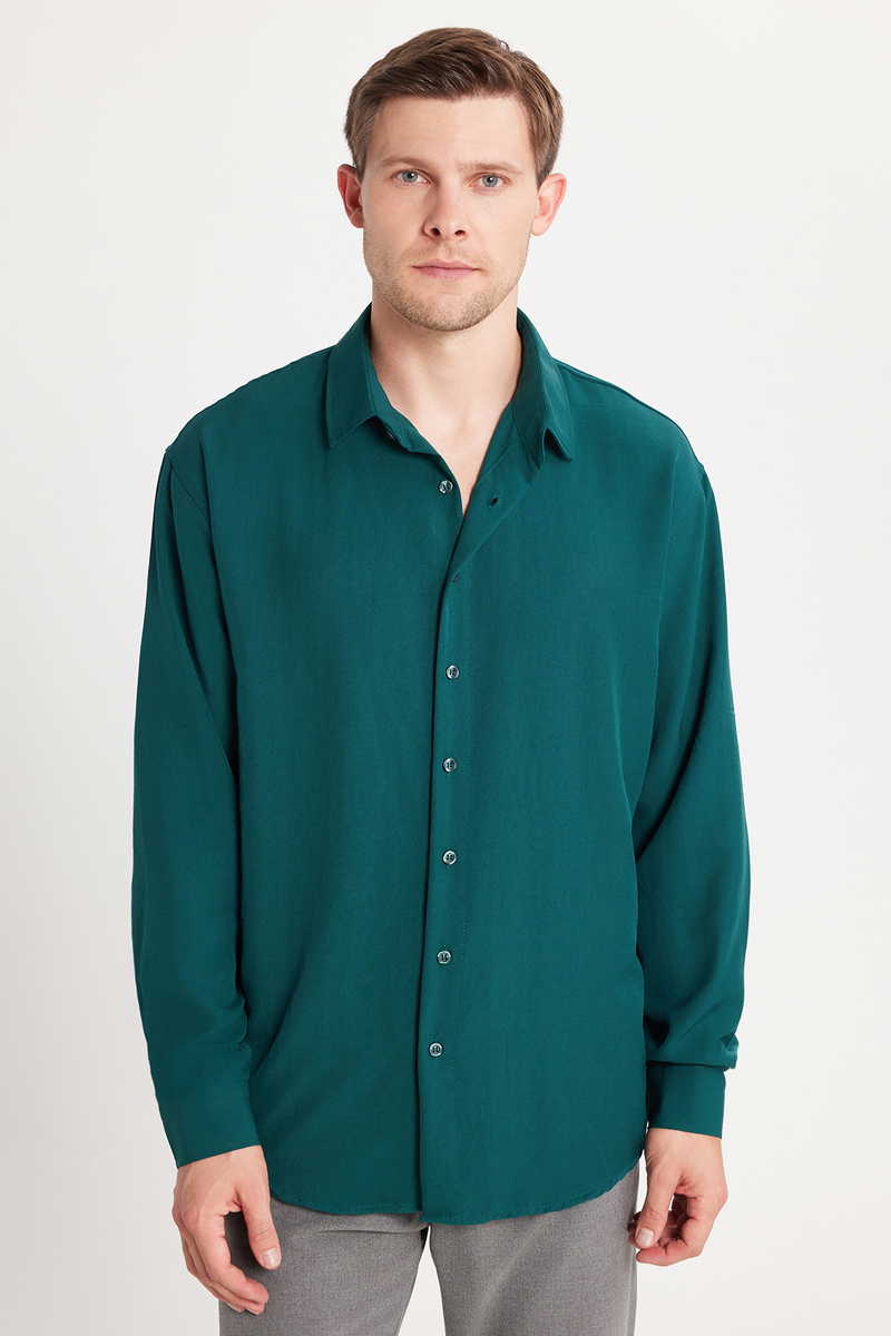 Plain Green Shirt