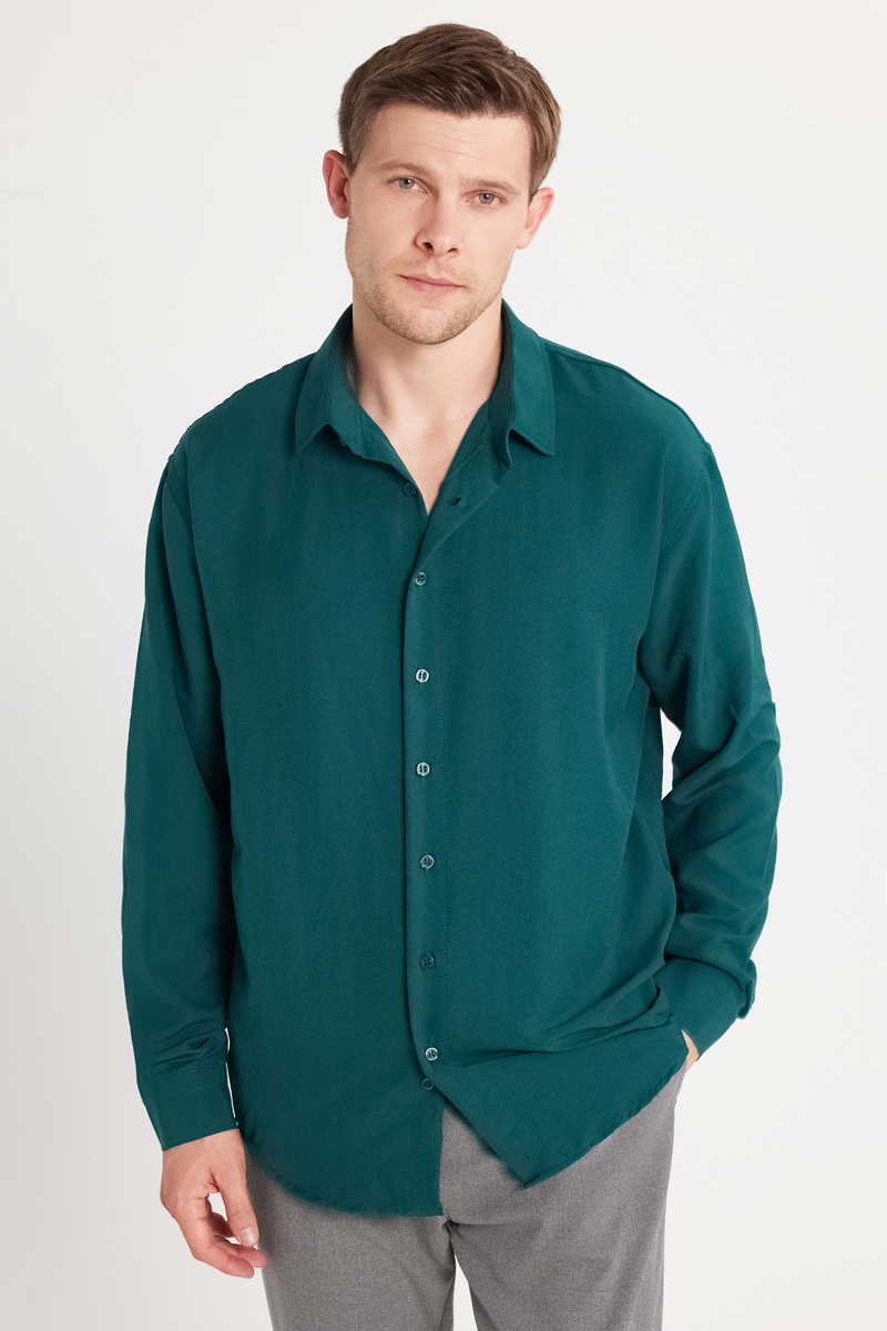 Plain Green Shirt