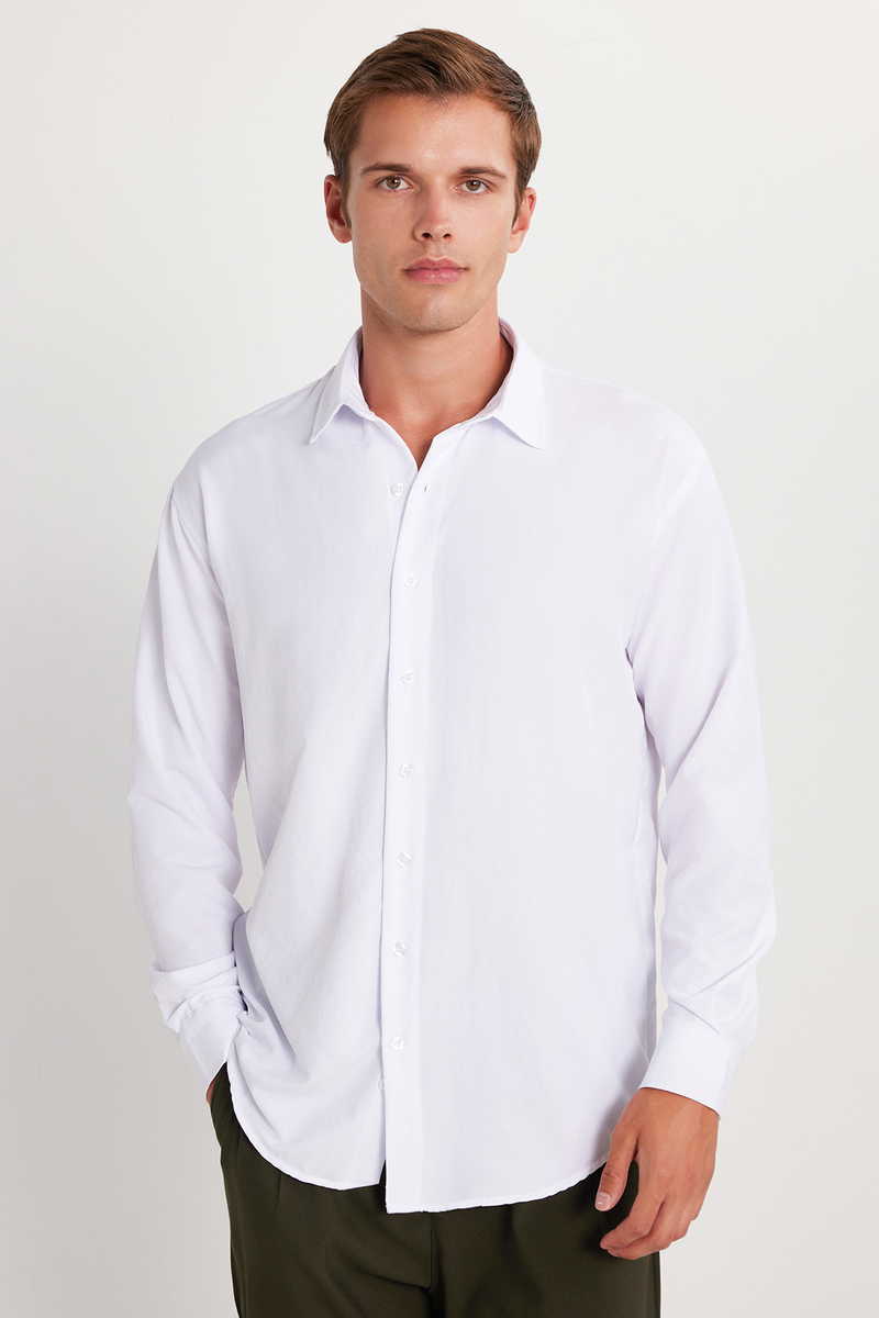 Plain White Shirt