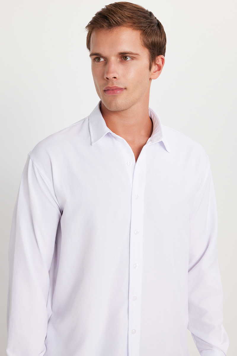 Plain White Shirt