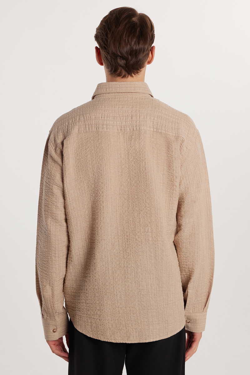 Plain Beige Shirt Plain Beige Shirt