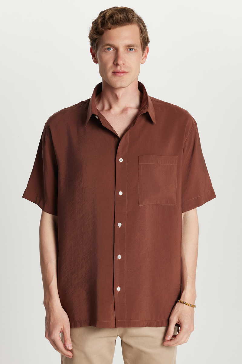 Plain Brown Shirt