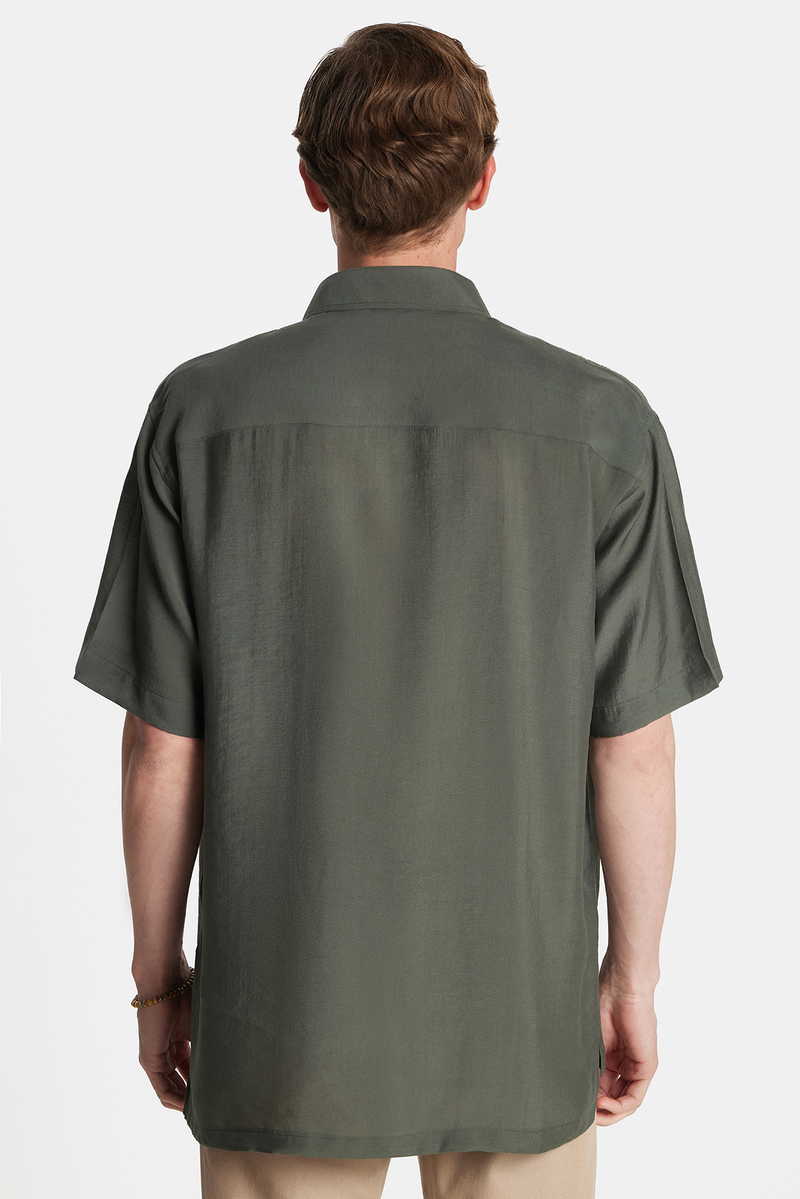 Uni Kaki Chemise Uni Kaki Chemise