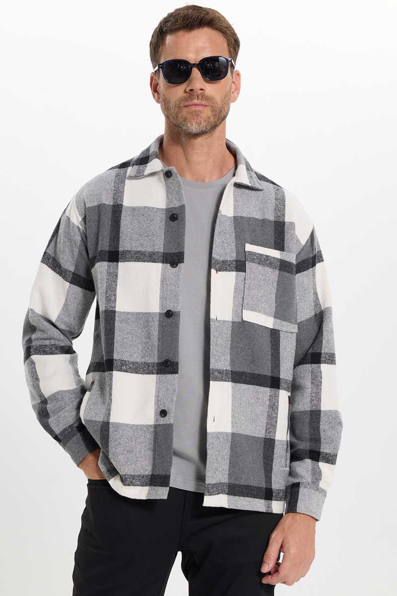 Checked  Shirt
